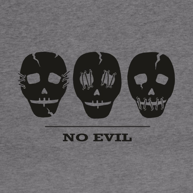 NO EVIL by DappyStitch